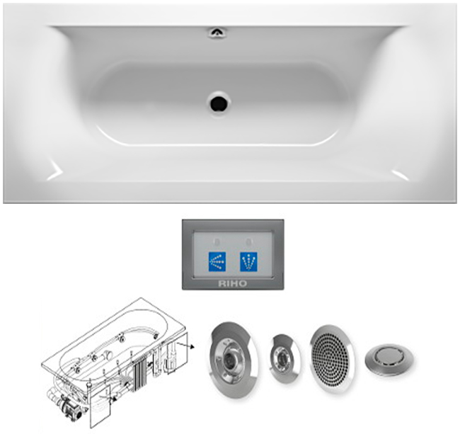 BB4400500000000_top1 Ванна Riho Lima Santreyd - Вид №3