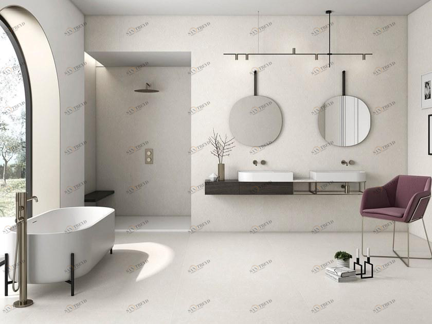 Arklam Внутренняя спеченная керамическая плитка для стен / пола с эффектом камня 6 mm sun-id-1417799