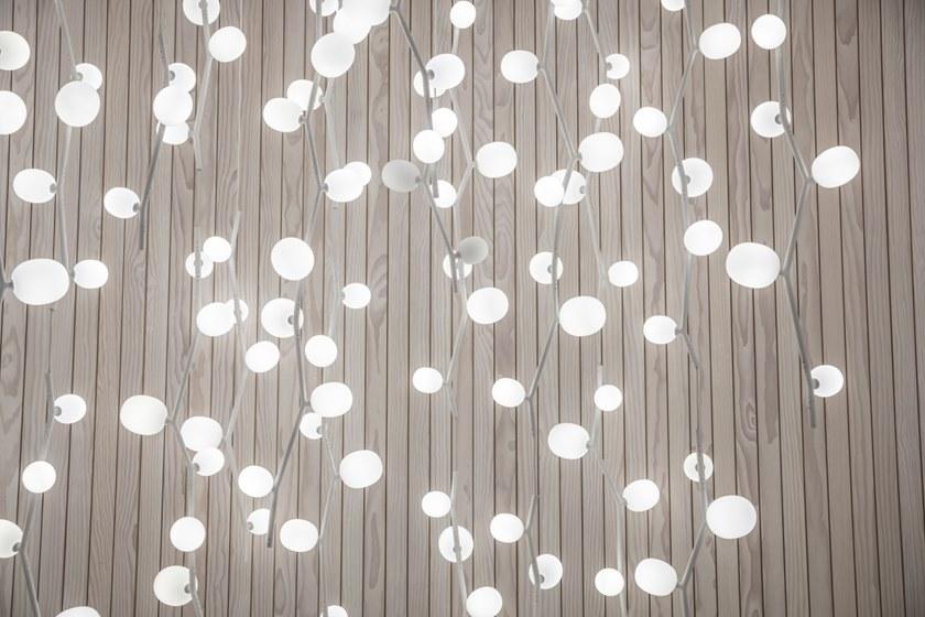 BROKIS Подвесной светильник из дутого стекла и металла Ivy sun-id-1379416 - Вид №8