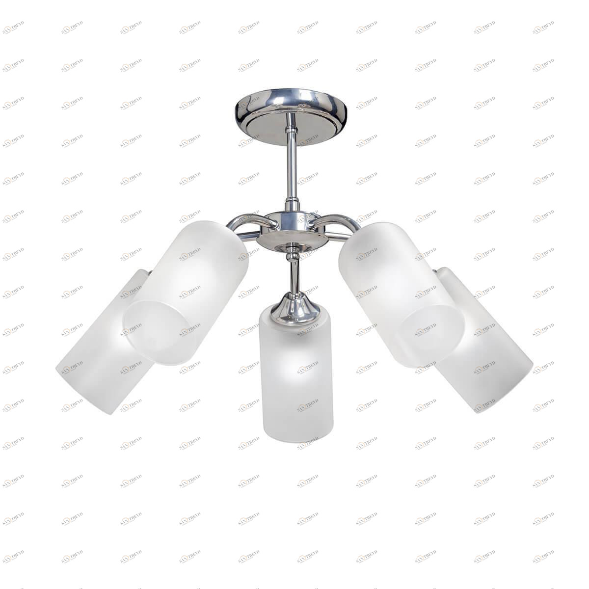 Потолочная люстра Vitaluce V3813-9/5PL VITALUCE ДИЗАЙНЕРСКИЕ 328283 Белый;хром 