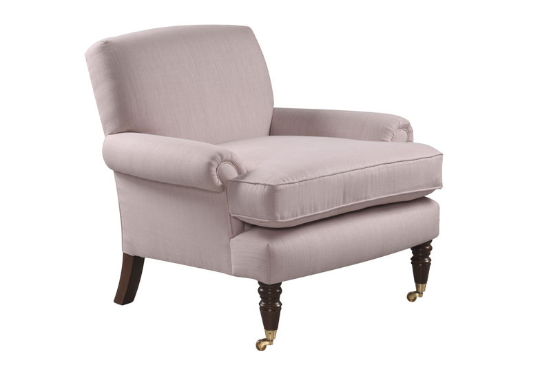 LU015B Кресло Stubbs с гладкой спинкой ijlbrown 