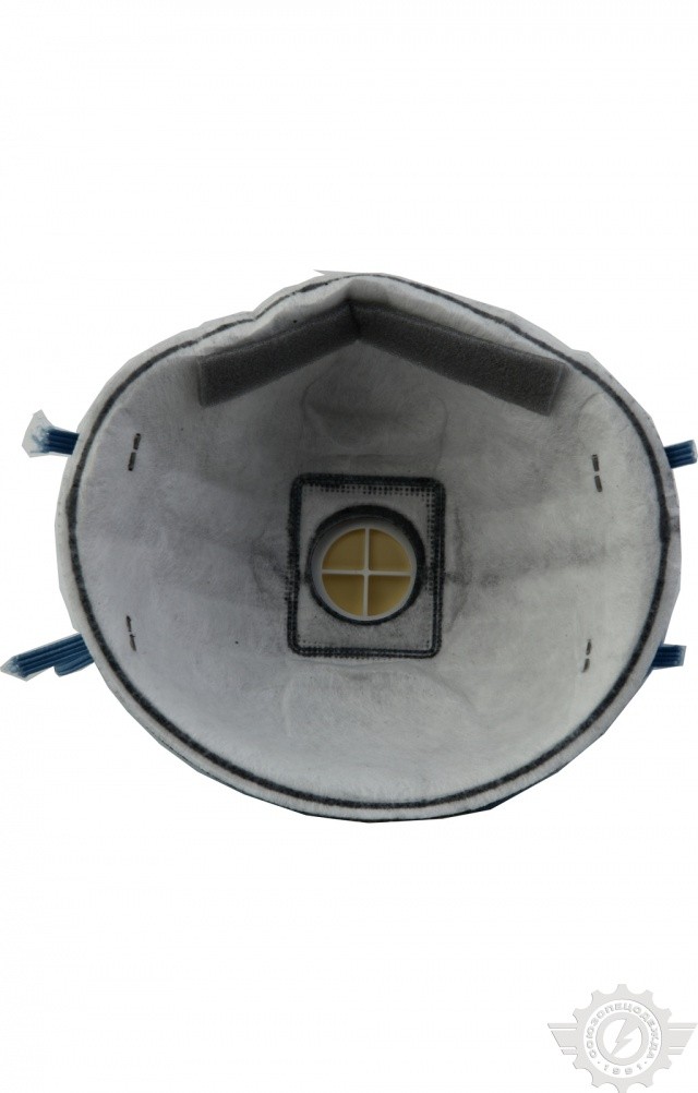 58568 Полумаска фильтрующая противоаэрозольная с клапаном выдоха 3М™ 9926Р для защиты от кислых газов FFP2 NR D  Средства защиты органов дыхания размер Спецодежда  - Вид №2