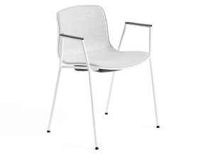 Мягкий штабелируемый стул с подлокотниками