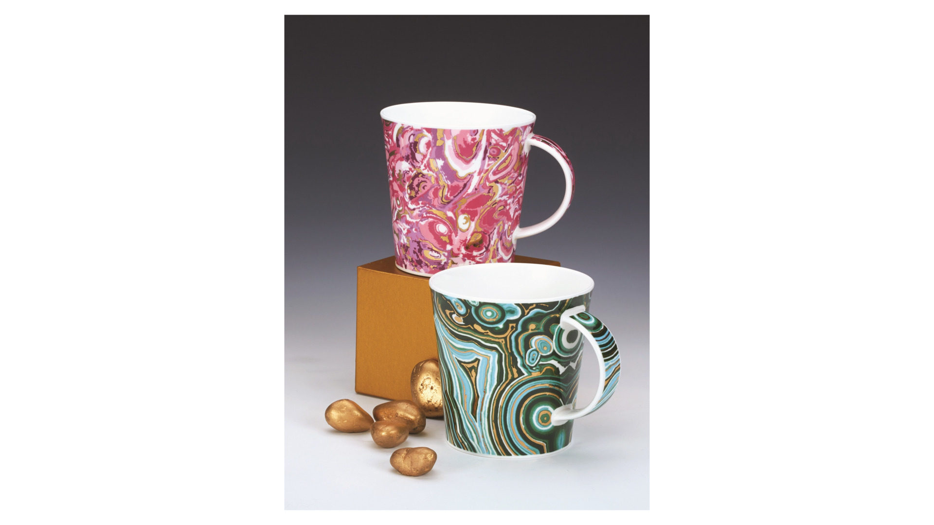 10672714 Dunoon Кружка Dunoon Розовый оникс.Кернгорм 480мл, фарфор Фарфор костяной  - Вид №1