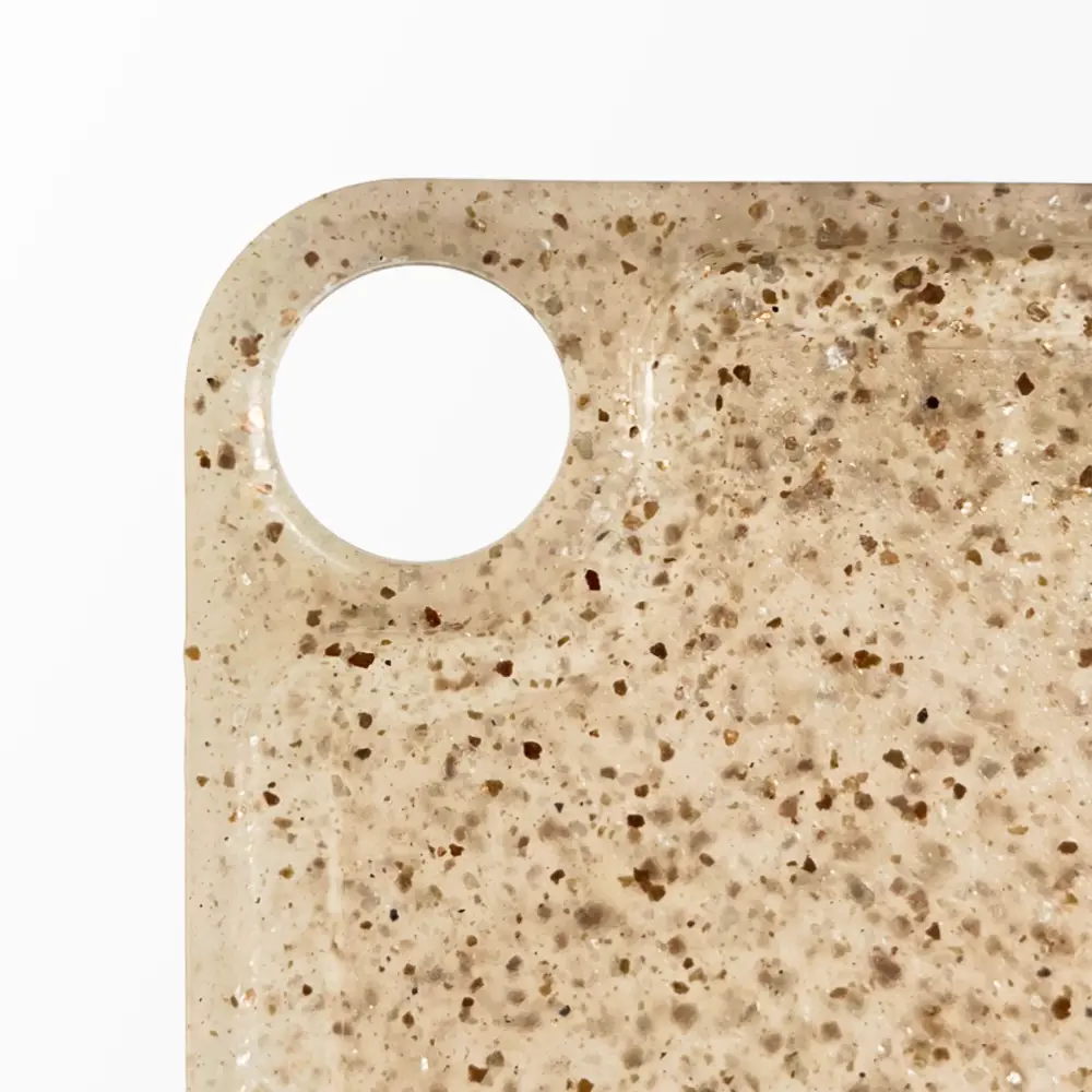 Доска разделочная Gold Mineral 38x28 см пластик цвет бежевый Santreyd STLM-2106229 - Вид №3