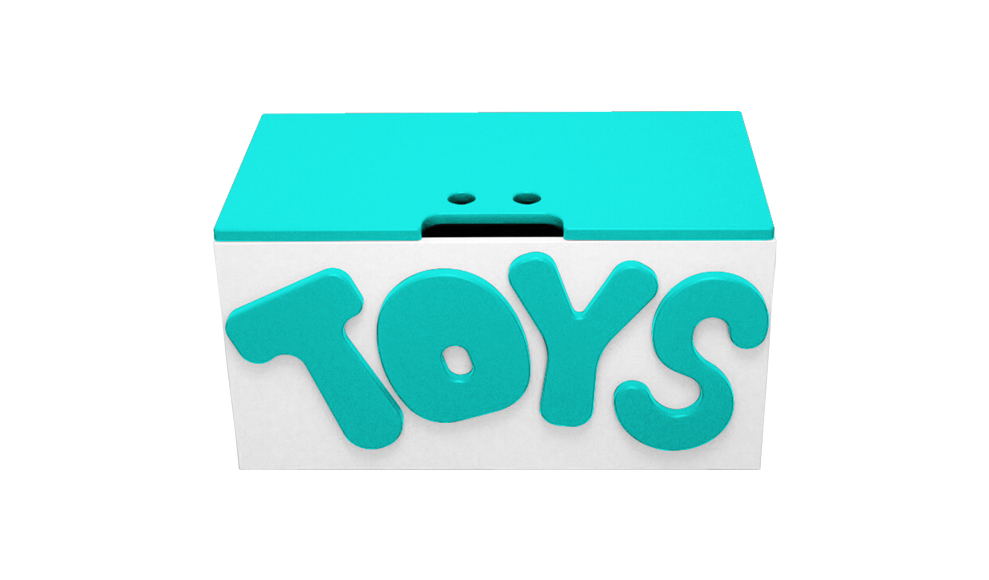 Ящик для игрушек "Задира Денни" МАНДАРИН ЧУДИКИ 178779 Розовый Santreyd  - Вид №1