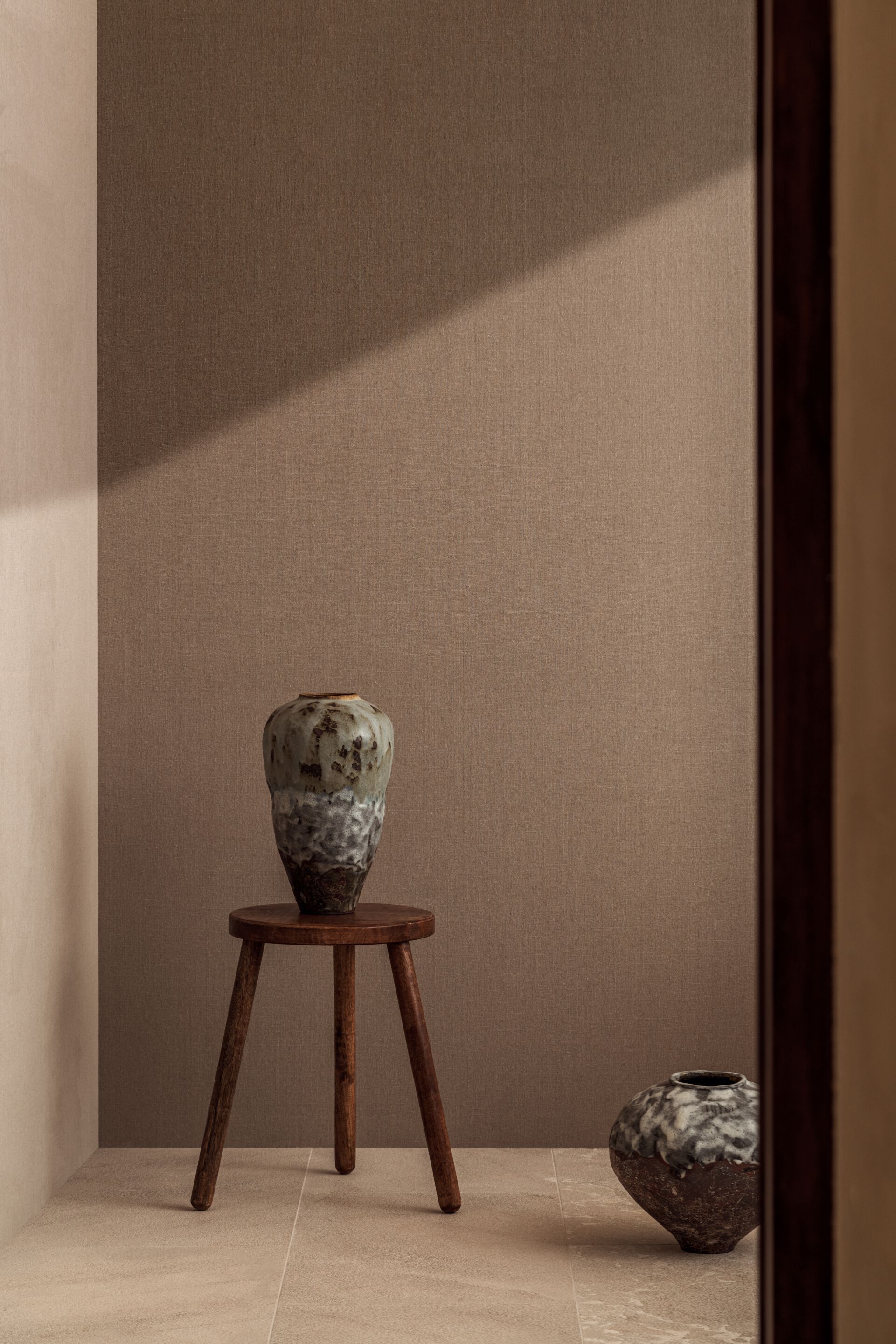 Льняная огнестойкая настенная ткань Élitis Lin Plâtré ARCH-00095255 - Вид №1