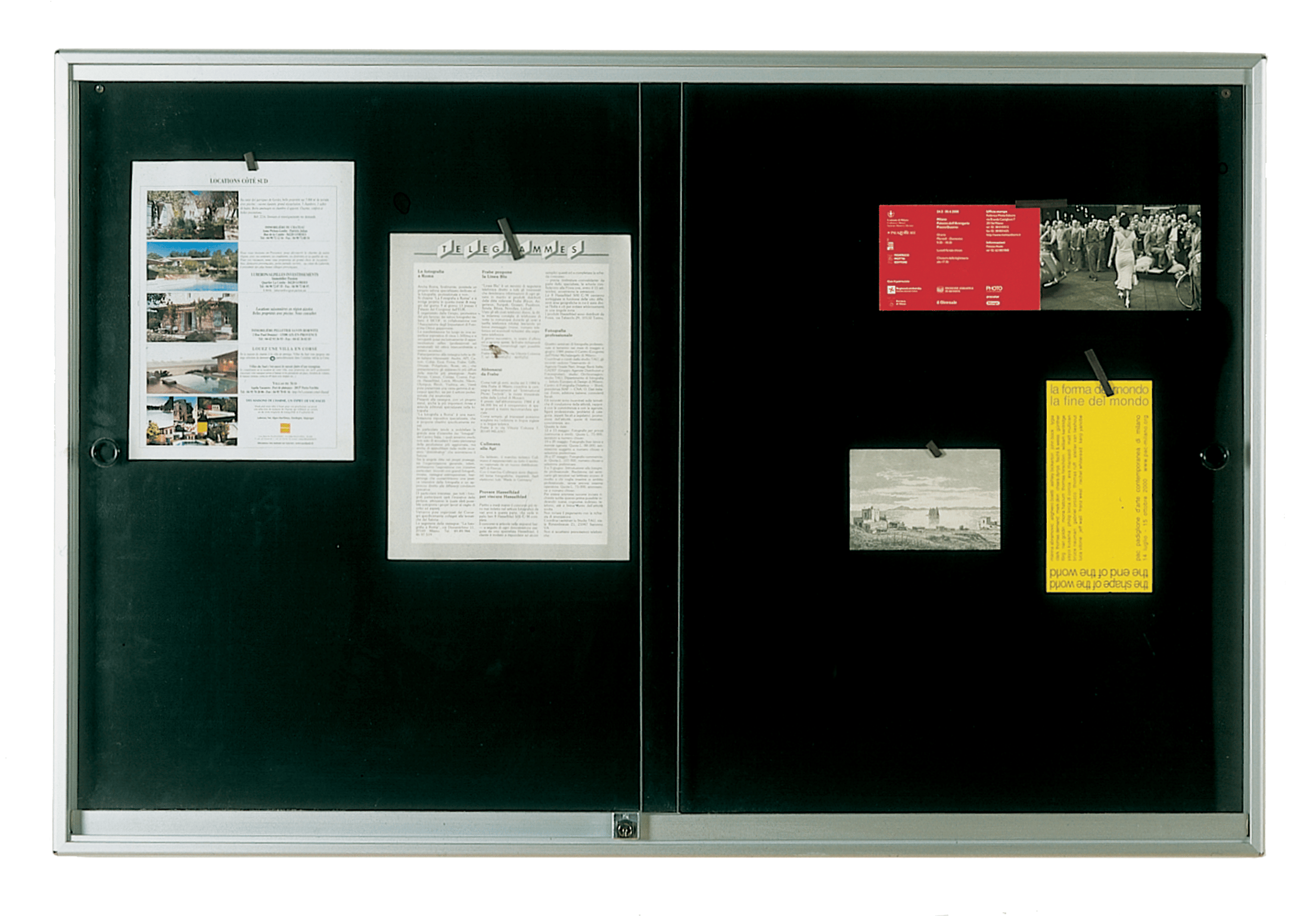 Отдельно стоящая настенная доска объявлений для общественных мест RAVASI Bacheche portacomunicati ARCH-00079281 - Вид №1