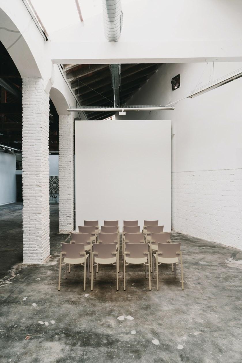 ENEA Штабелируемый стул из ткани Bio sun-id-1404191 - Вид №7