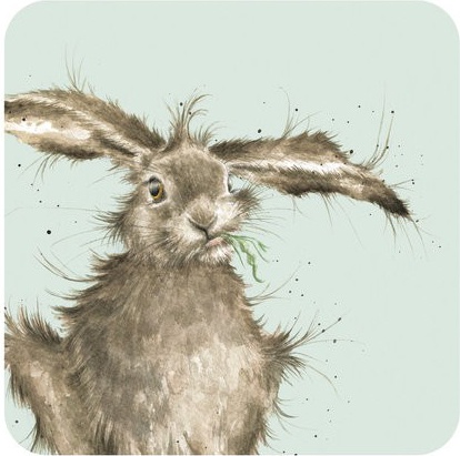 10608166 Pimpernel Набор подставок под горячее Pimpernel "Забавная фауна.Кролик" 10х10см, 6шт Пробка 