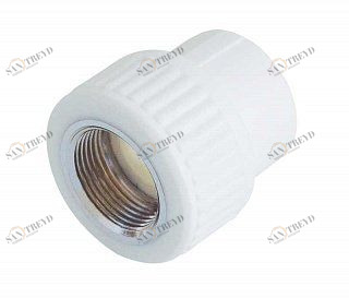 Муфта комбинированная KALDE D32х1/2" ВР белая 3222NFO320B00