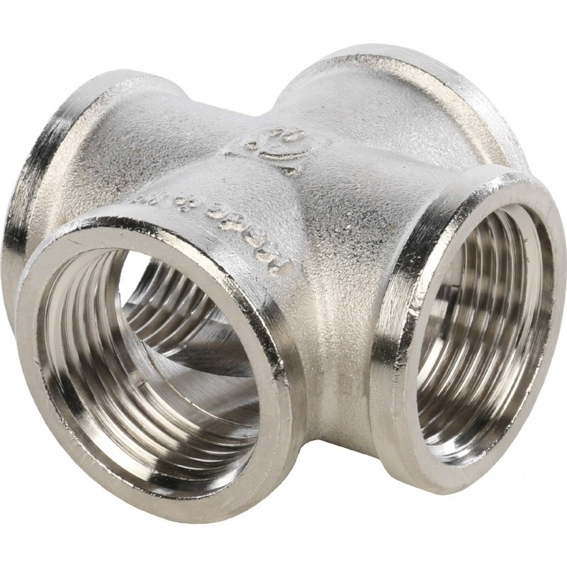 Крестовина ВР 1" никель STOUT SFT0031000001 - Вид №1