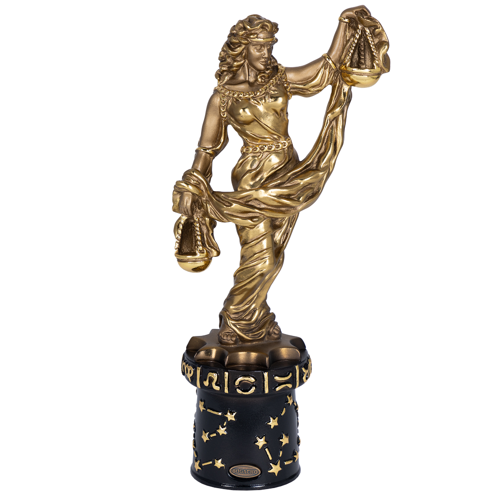 22002 Статуэтка Знак зодиака Весы (23.09-22.10) BOGACHO 4627138191354 - Вид №1