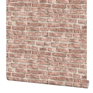 Обои флизелиновые Inspire Brick красные 1.06 м 636604 82464919 STLM-2118218