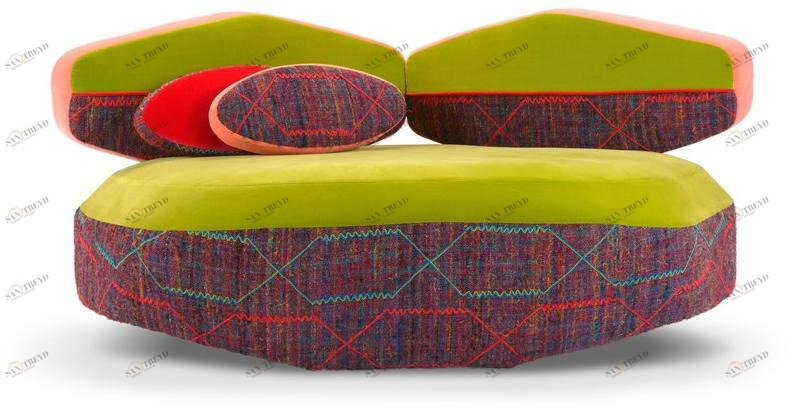 Adrenalina Модульный угловой диван из ткани Big sofa sun-id-1387424