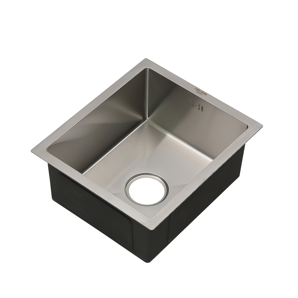 Мойка H3844 MELANA ProfLine 3,0/200 САТИН врезная прямоугольная с коландером H3844 H3844 сатин - Вид №7