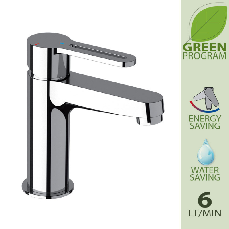 SRE606LT6 Смеситель для раковины DANIEL RUBINETTERIE Smart GREEN - Вид №3