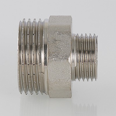 VTr.580.N.0704 Фитинг резьбовой – ниппель переходной Valtec 1 1/4" х 1/2"  - Вид №17