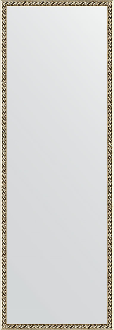 BY 0720 Зеркало в багетной раме - витая латунь 26 mm EVOFORM Definite