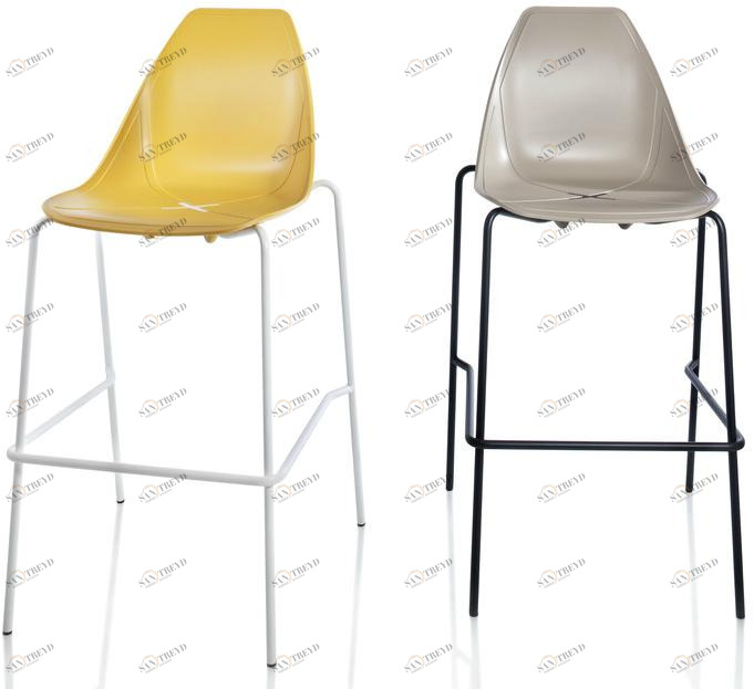 ALMA DESIGN Штабелируемый барный стул из полипропилена X stool sun-id-1427917