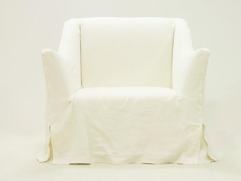 CREARTE COLLECTIONS Кресло из ткани со съемным чехлом с подлокотниками Ascot contemporain 12 - Вид №4