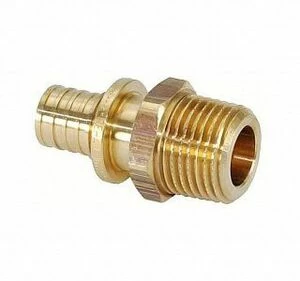 REHAU Муфта надвижная НР 16х3/4" RAUTITAN RX бронза