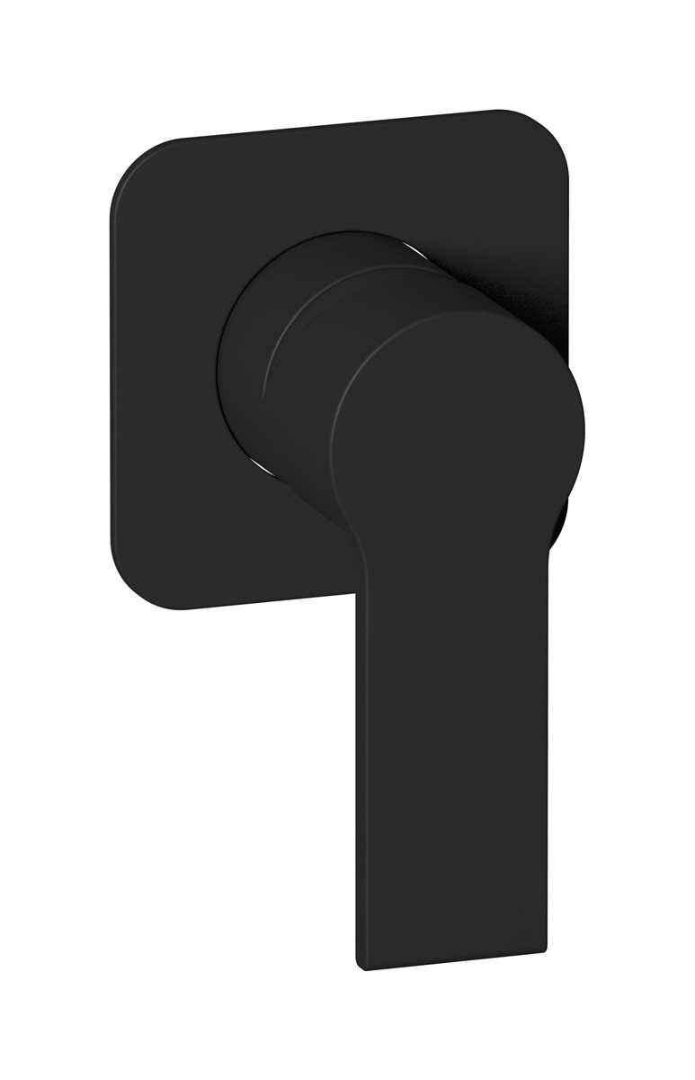 Внешние части встроенного смесителя на 1 потребителя WE ARE IB wo400cc Matt Black Whynot