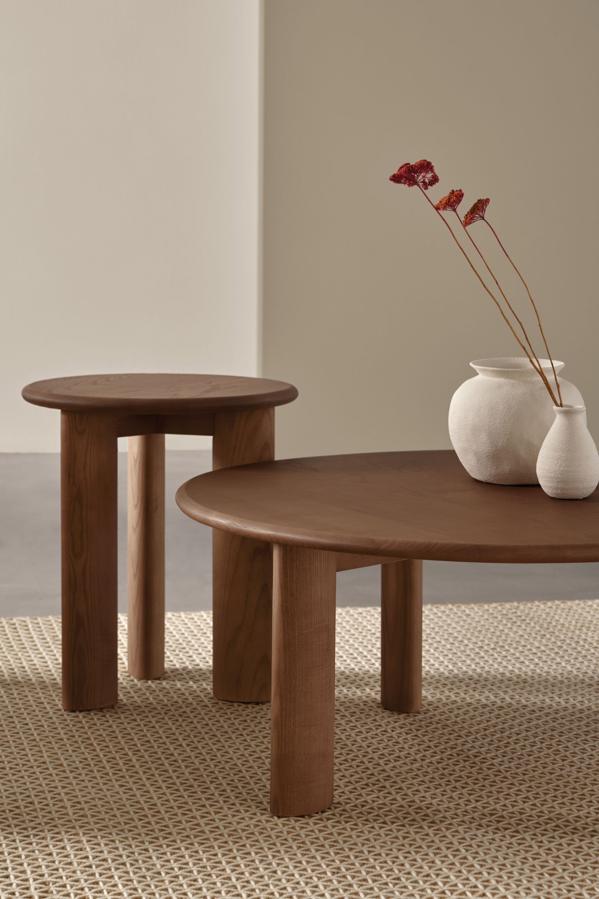 Круглый журнальный столик из ясеня Blasco&Vila Koko ARCH-00087310 - Вид №2