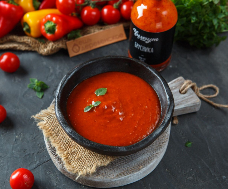 5856 Брусника Чили-соус Вкусляндия  - Вид №2