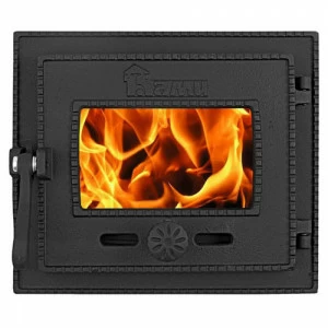 Дверка топочная со стеклом Рубцовское ДТГ-3БС Ками