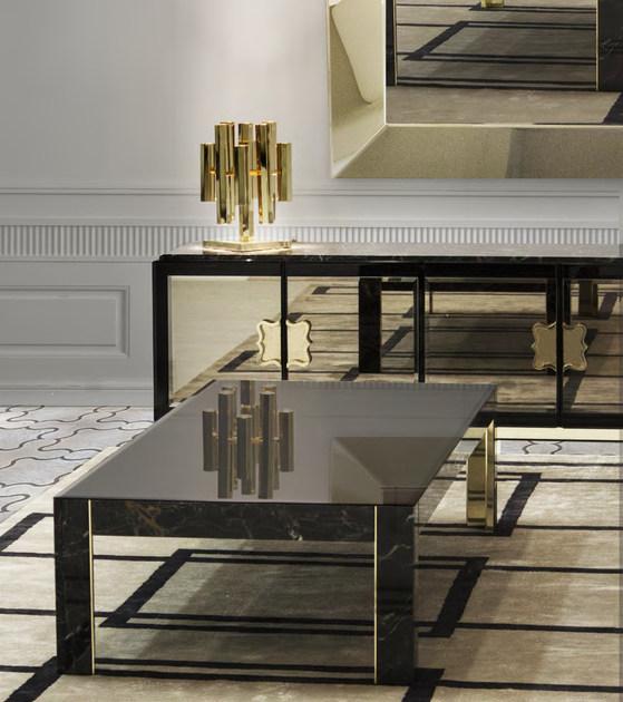 Formitalia Низкий прямоугольный мраморный журнальный столик для гостиной Royal sun-id-1427455 - Вид №1