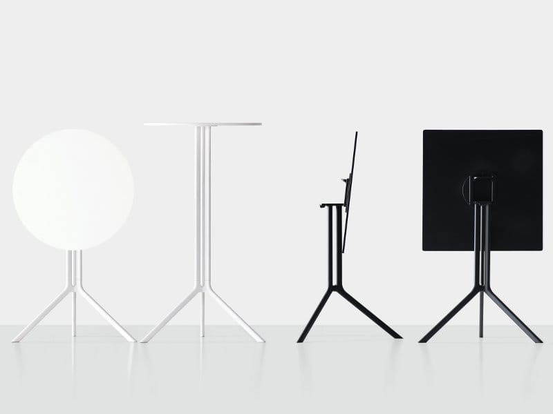 Круглый складной журнальный столик Kristalia Poule ARCH-00080306 - Вид №3