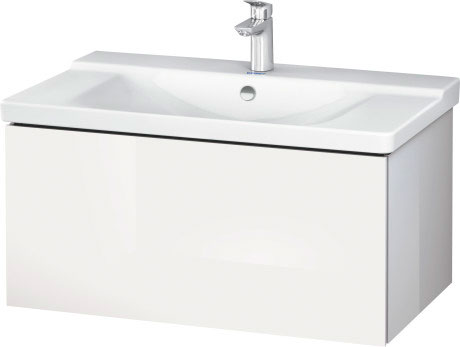 LC614701313 L-Cube Тумбочка подвесная Американский орех, натуральный шпон Duravit - Вид №2