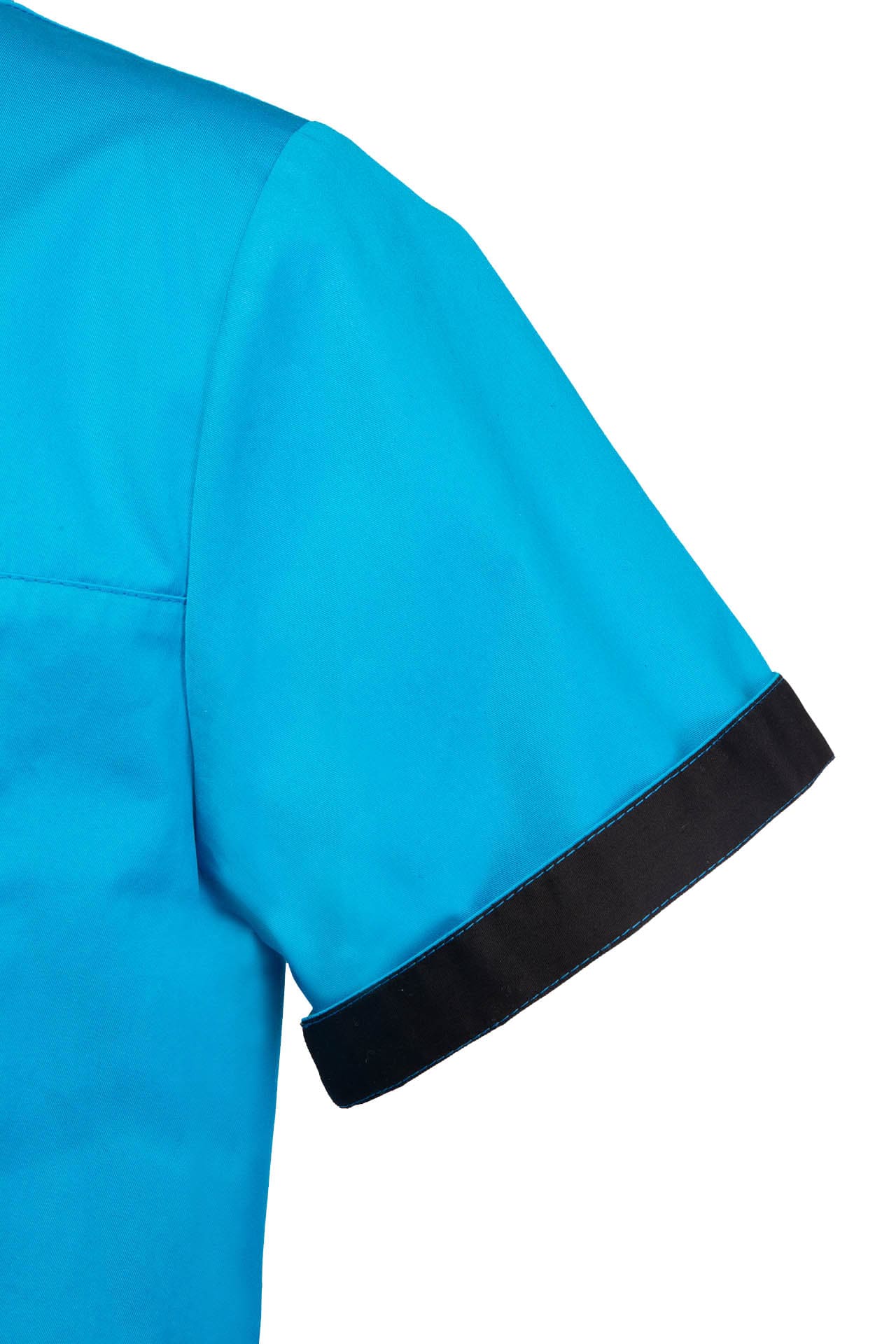 5040189 Куртка ОРИОН мужская бирюза черная  Медицинская одежда  размер 64-66/170-176 Спецодежда  - Вид №3