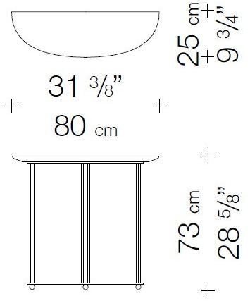 Garbarino Полумесяц консоль Aureola sun-id-1383157 - Вид №4