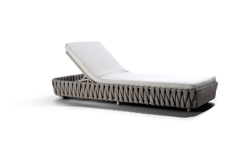 Садовая кровать с откидной спинкой из ткани TRIBÙ Tosca ARCH-00136660 - Вид №5