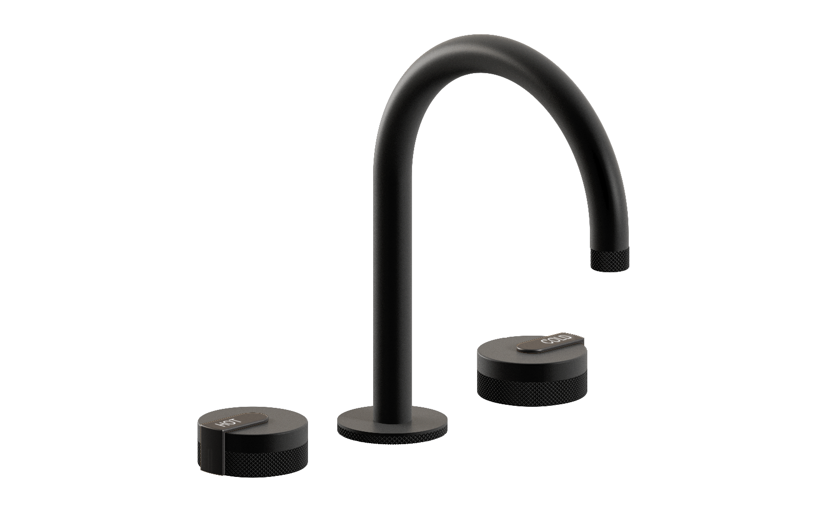 E-11512-R1MBK-L1GM-MBK Смеситель для умывальника на 3 отвертия GRAFF MOD+