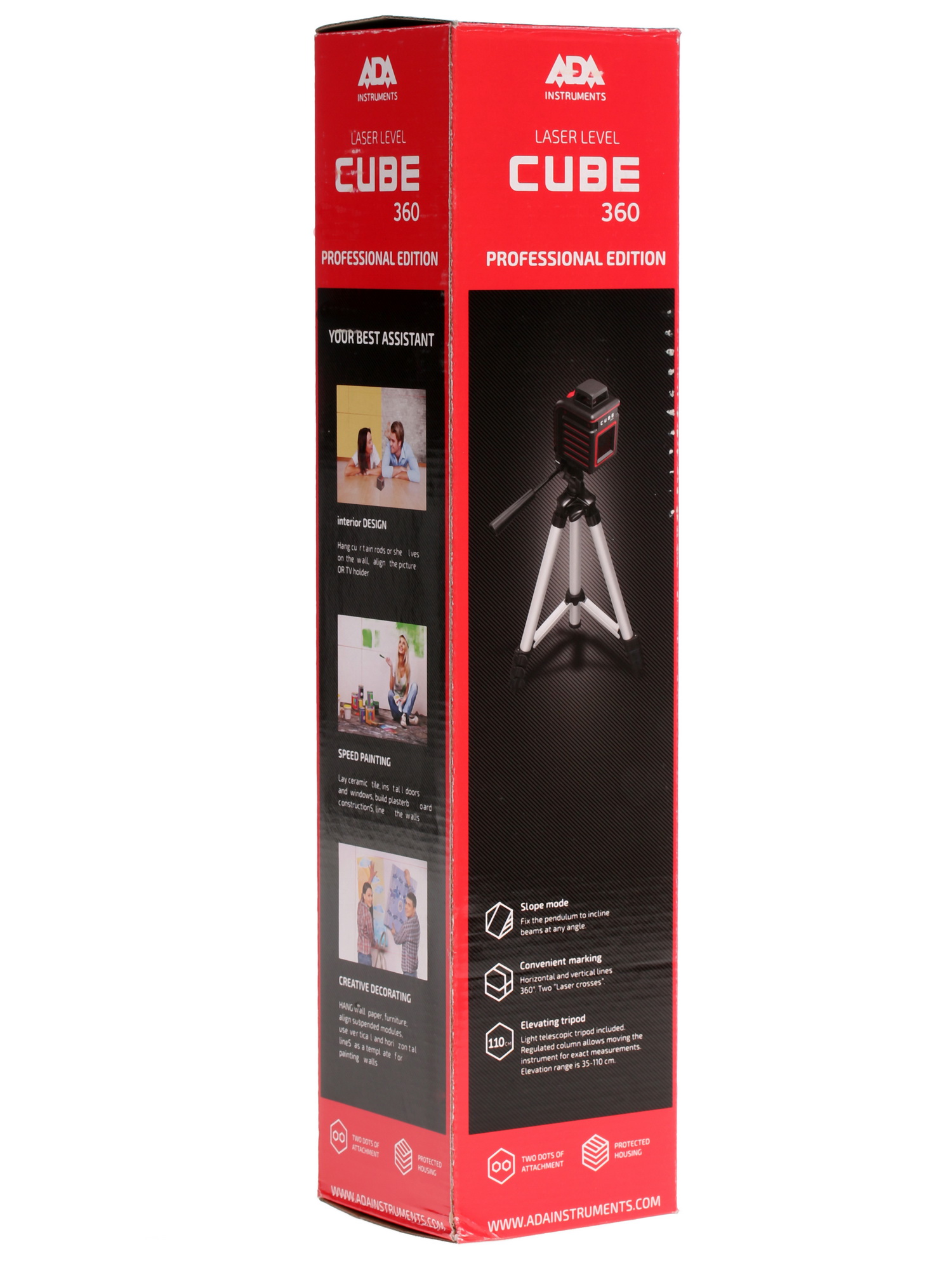 Лазерный нивелир ADA Cube 360 Professional Edition 1030588 STDN-0028585 - Вид №12