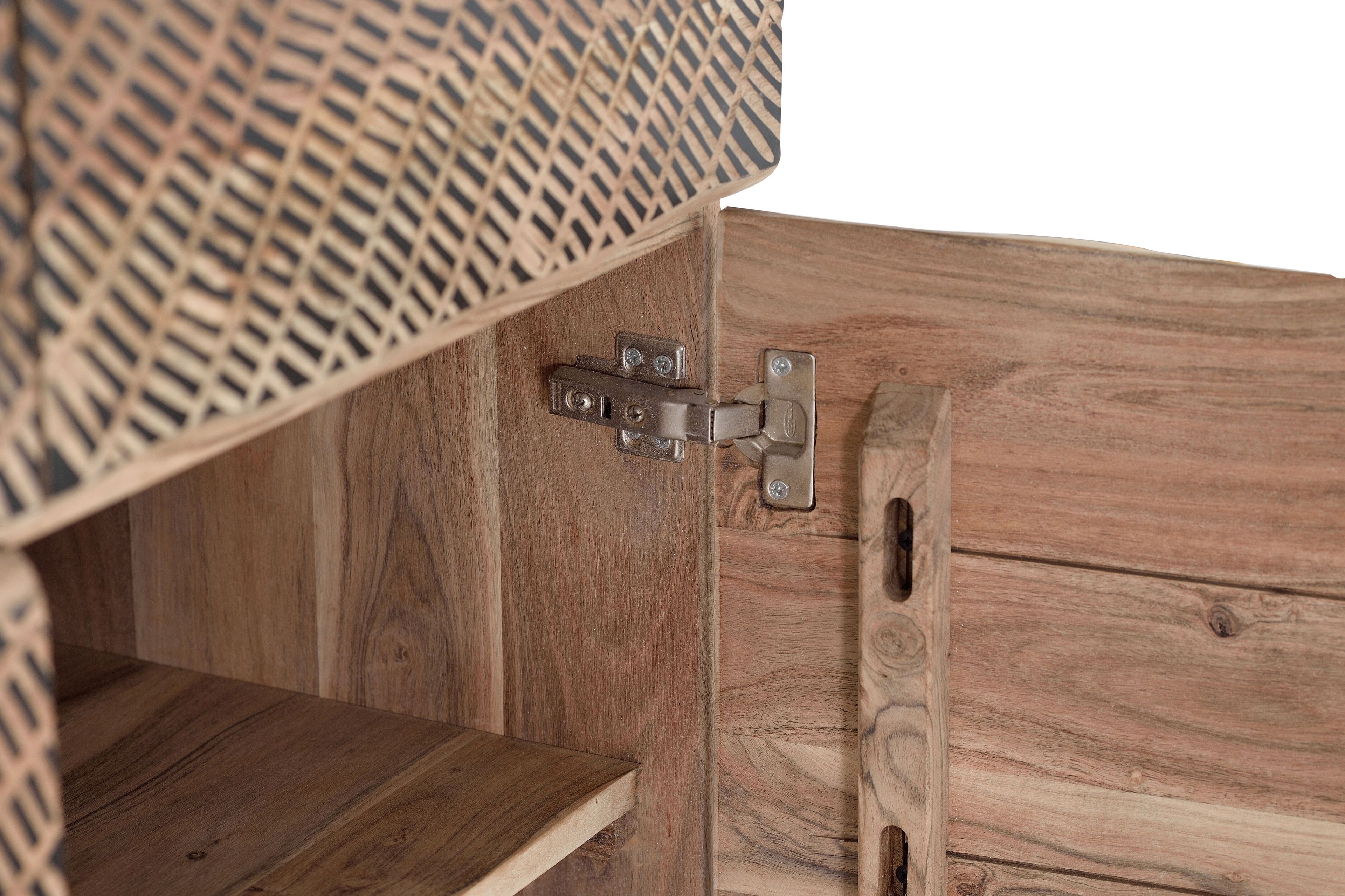 Шкаф из акации с распашными дверями Giner y Colomer Yakarta ARCH-00144263 - Вид №5