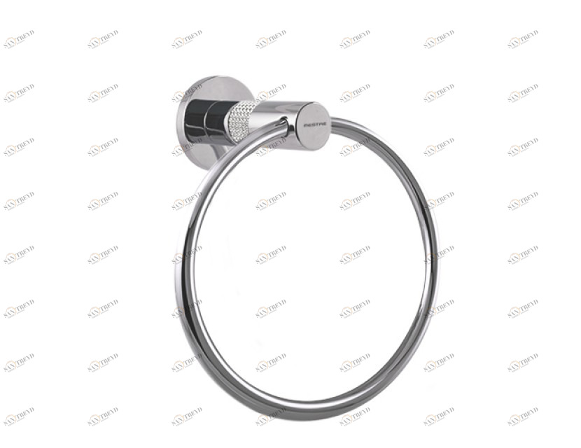 071073.H00.50 Кольцо для полотенца 160 мм со сваровски Яркий хром Mestre 