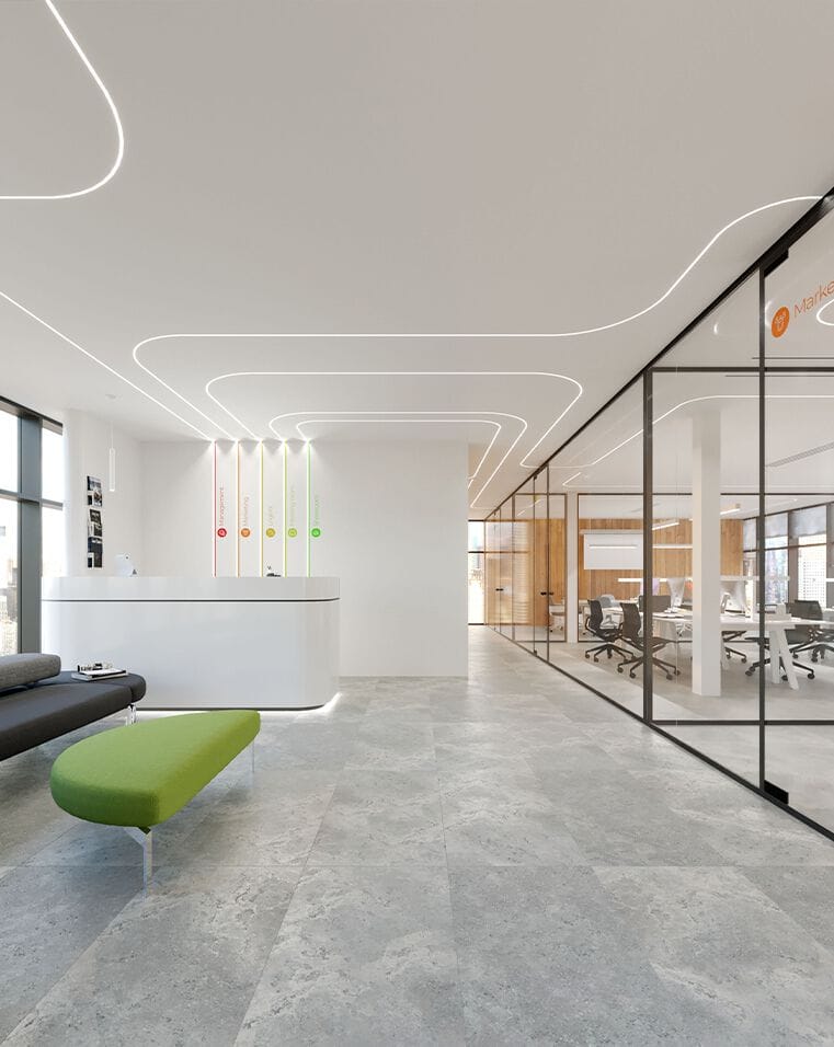 Встраиваемый профиль стены и потолка для гипсокартона Novalux Cartoon Light ARCH-00041617 - Вид №4