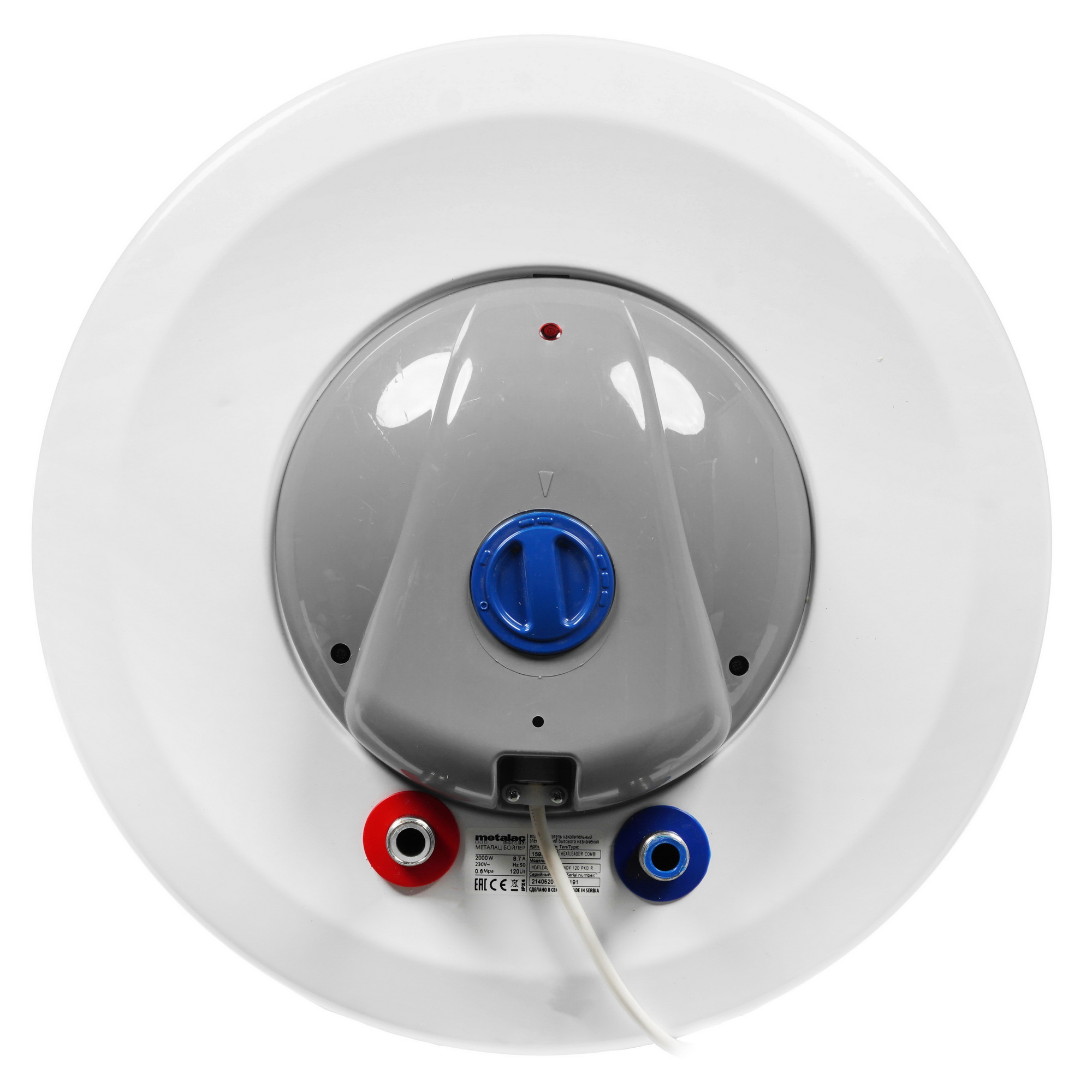 1202323 Водонагреватель электрический Metalac HEATLEADER MB INOX 120 PKD R STDN-0025430 - Вид №3