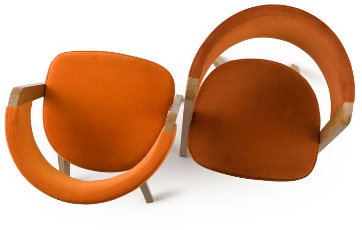 Paged Штабелируемое кресло из ткани со встроенной подушкой Argo sun-id-1472264 - Вид №2