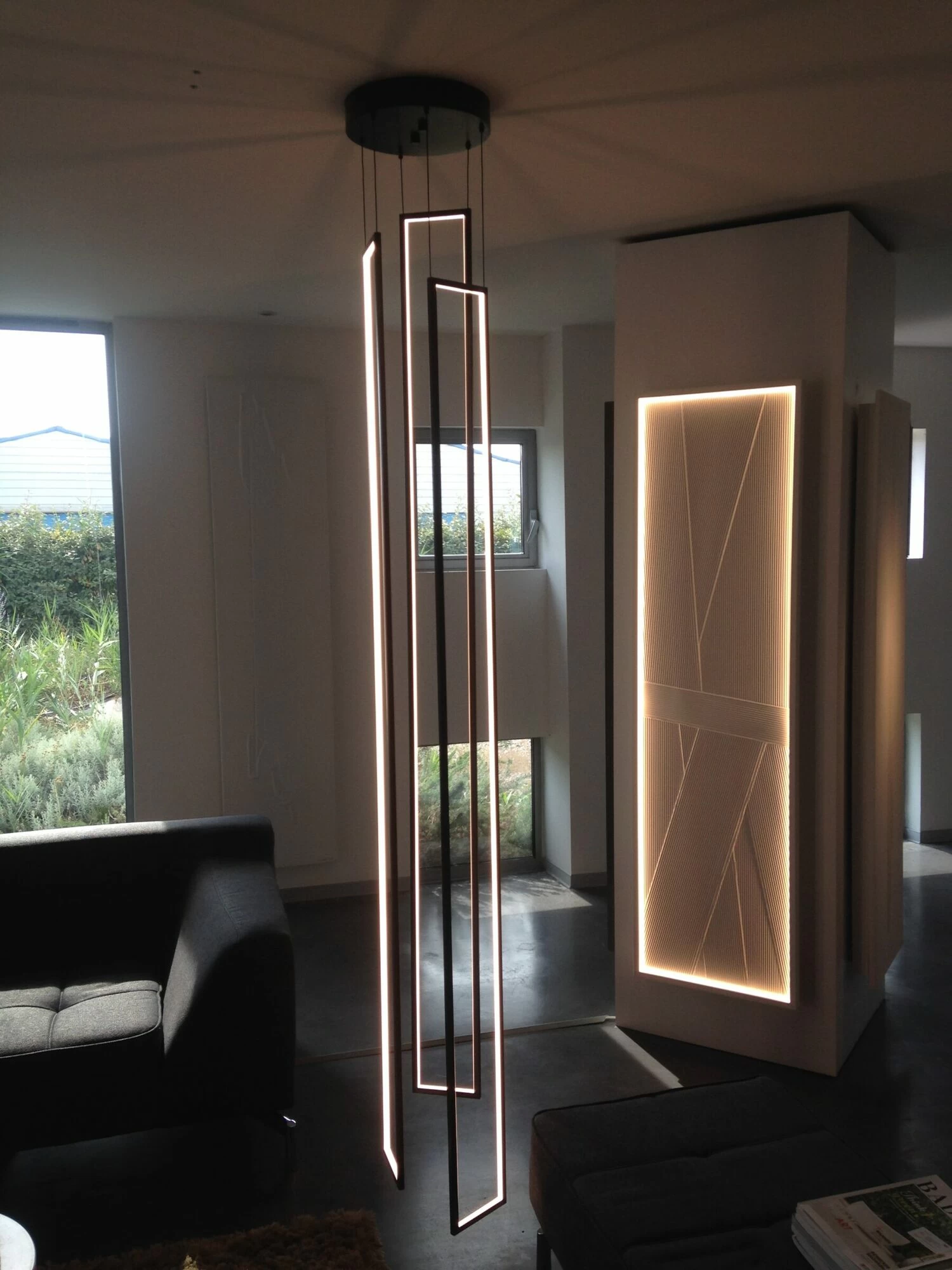 Освещение 210см х 17см Cascade Miré – 3 Cinier 4000 k sun-id-1218194 - Вид №1