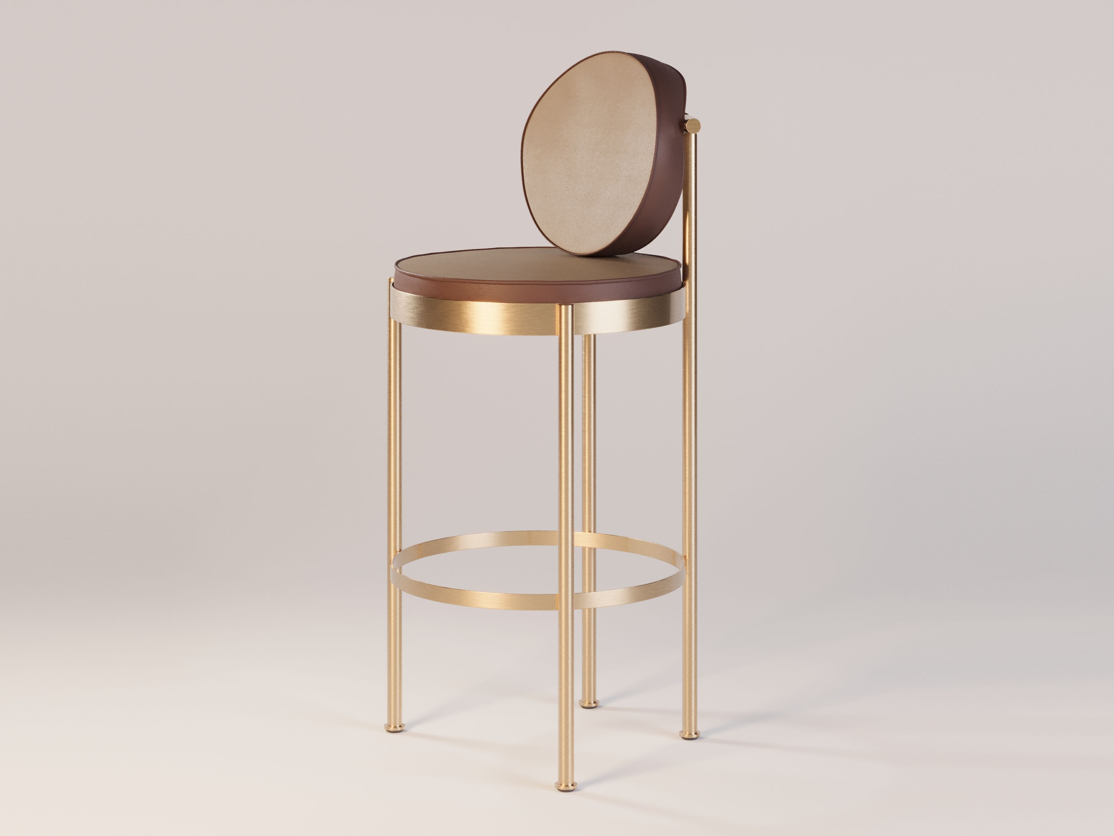 Высокий тканевый садовый стул со спинкой Myface Trace ARCH-00138011