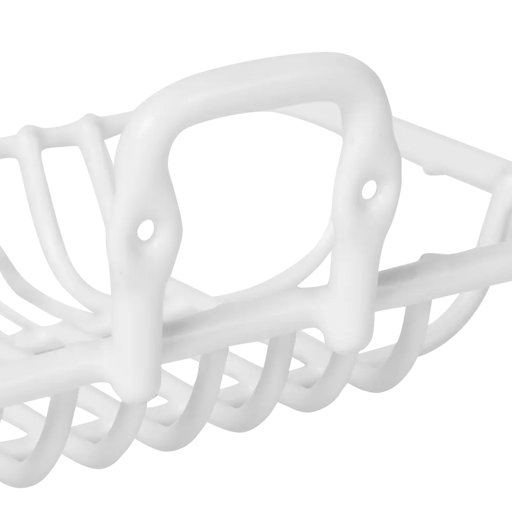 Мыльница Swensa Colors сталь цвет белый STLM-2180700 - Вид №1