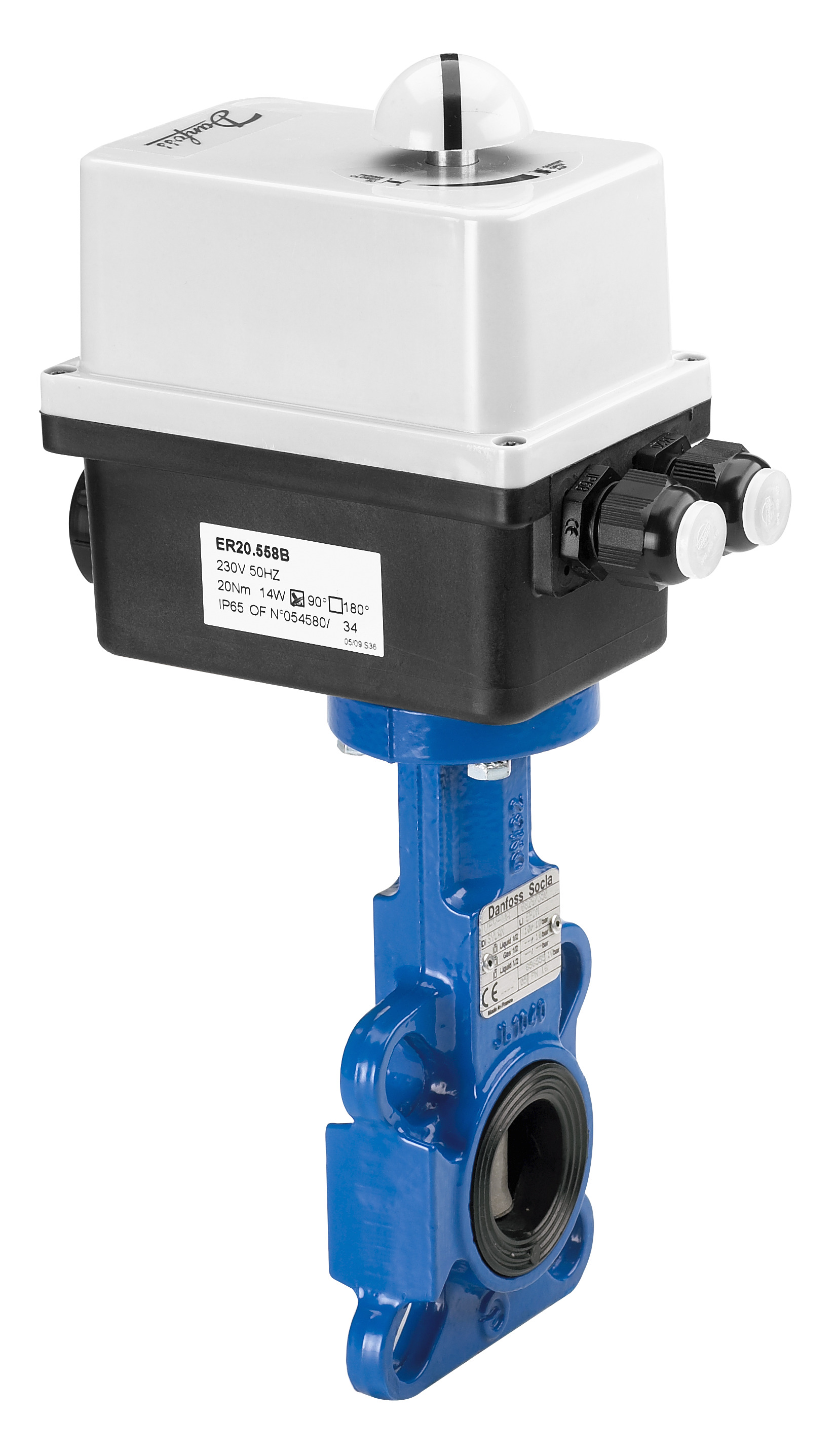 Danfoss VFY-WA VFY-WA PN16 DN250 CI/EP/EPDM 230V 065B8447  - Вид №71