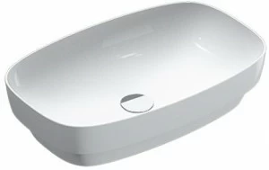 160AGRLX00 Накладная раковина под столешницу  овальная CERAMICA CATALANO Green