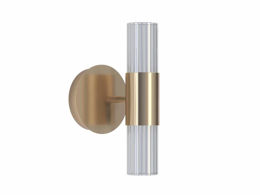 Светодиодный настенный светильник из латуни и стекла LUCE TU Sbarlusc ARCH-00153198