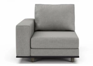 Huppé Угловое кресло из ткани с подлокотниками Edition L1102l/r